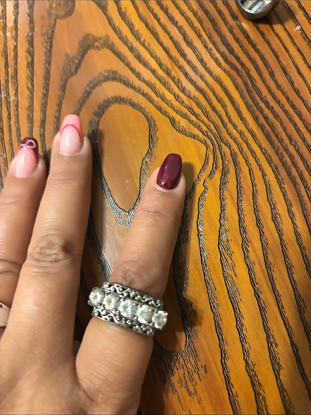 Silver Statement Ring Like New